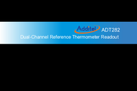 Thumbnail of document Manual - ADT282 Dual-Channel Reference Temperature